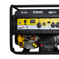 Gerador a Gasolina 7HP 25L Partida Elétrica 230V Denzel PS-55E