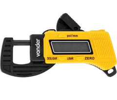 Medidor De Espessura Digital 0-12,7mm Vonder