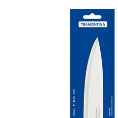 Faca Chef Tramontina Plenus 8 Polegadas Aço Inox Cabo Polipropileno Off White Profissional