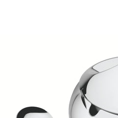 Kit Para Farinha Tramontina Service Aço Inox 2 Peças 13,5 Cm Brilho