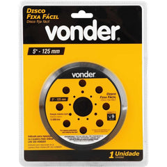 Disco Fixa Facil 125mm Para Lixadeira LRV355 Vonder