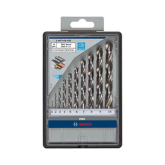 Jogo De Brocas Bosch Pro Metal Hss-G 1,0-10,0mm 10Un