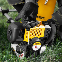 Roçadeira a Gasolina 33cc 1.8HP Eixo Inteiriço DGT-330 Fácil Partida e Robusta Denzel 8896234