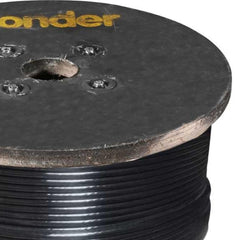 Cabo Aço AF 1/8'' 6x7 Galvanizado Plastificado Preto 500m Vonder Resistente Corrosão