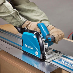 Fresadora Alumínio 1300W Adaptável com Disco Maleta Makpac 4 sem Trilho Guia CA5000XJ 220V Makita