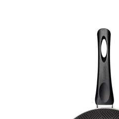 Frigideira Tramontina Paris 18 Cm 0,6 L Antiaderente Starflon Max Com Espátula De Nylon Chumbo