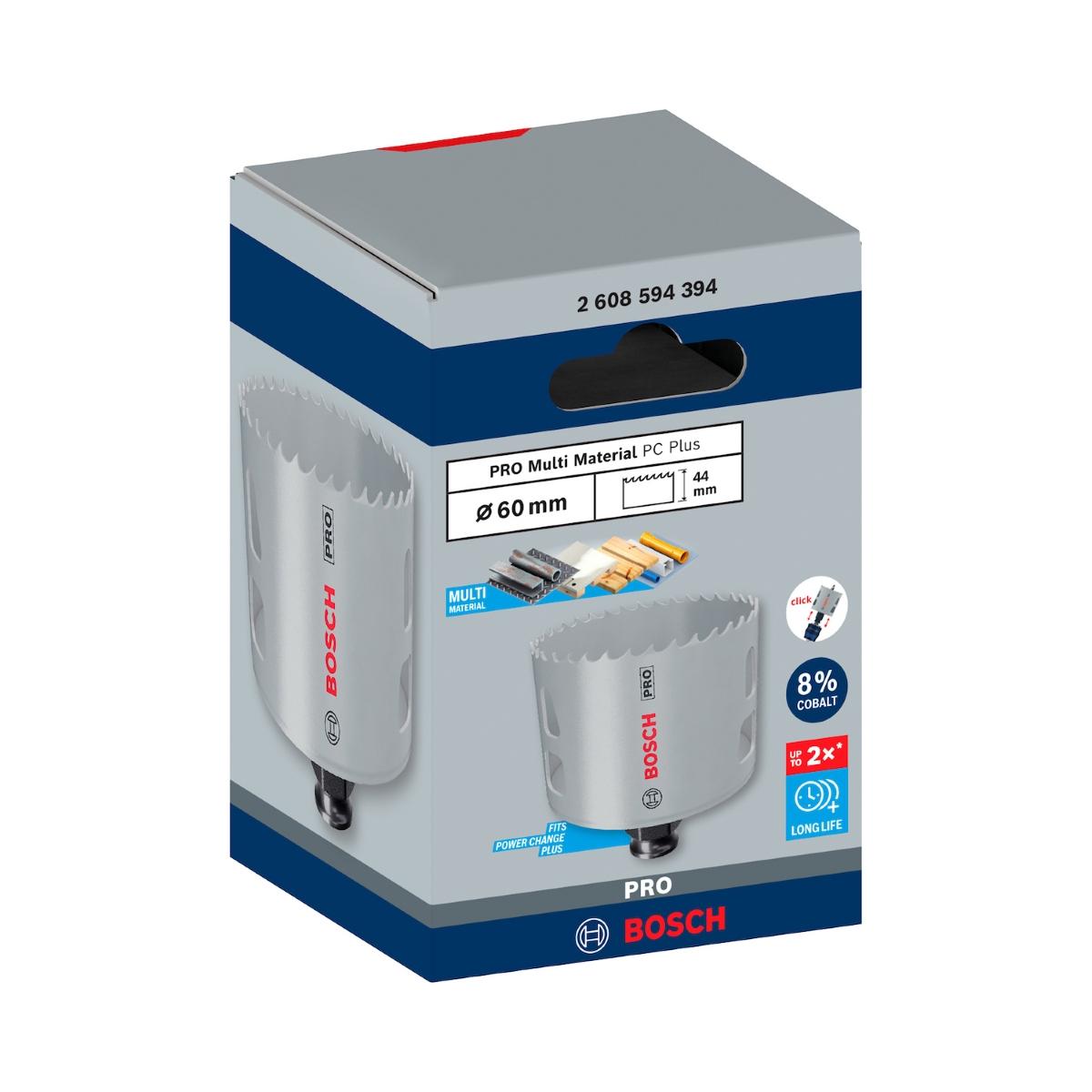 Serra Copo Bosch Pro Multi Material Power Change Plus 60mm