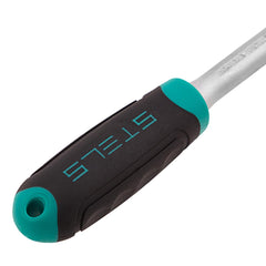 Chave Catraca Reversível Soquete 72 Dentes 3/8'' CrV Stels 1402655