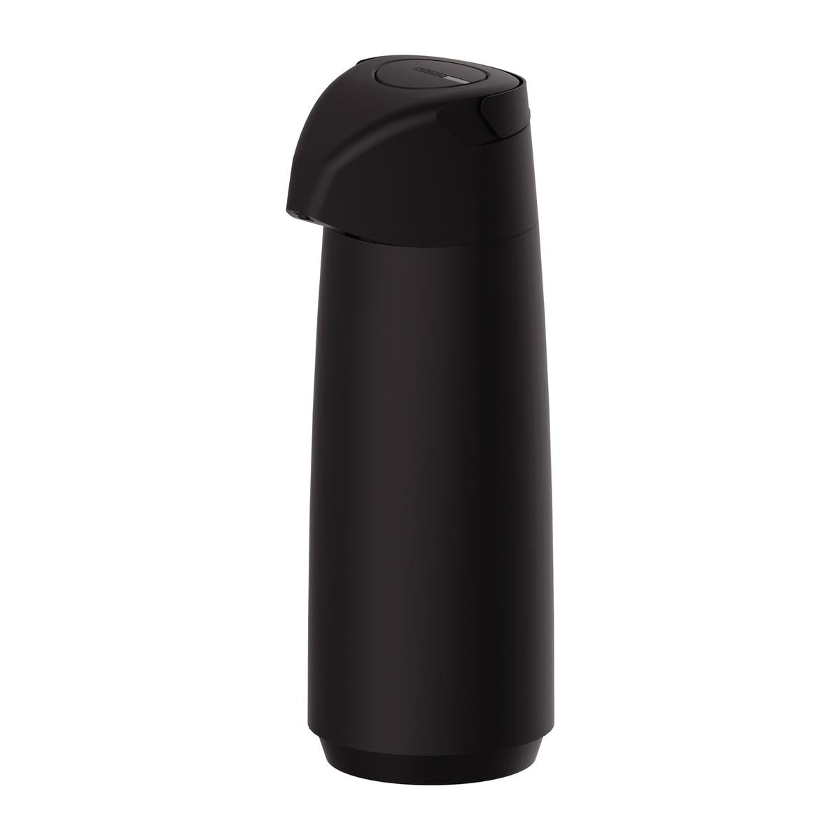 Garrafa Térmica Tramontina Exata 1,8 L Ampola De Vidro Plástico Preto Corta Pingos Sem BPA