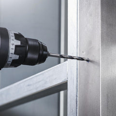 Broca Para Metal Bosch Aço Rápido Hss-Pointteq 1,0mm 2 Peças