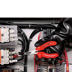 Alicate Meia Cana Isolado 6 Polegadas 1000V Tramontina PRO IEC 60900 NR 10 Aço Cromo Vanádio
