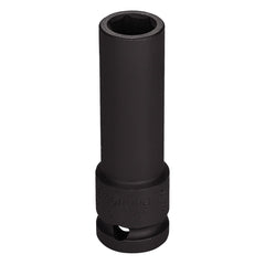 Soquete de Impacto Sextavado Longo 1/2'' 15mm Aço Cromo Molibdênio Tramontina PRO Hyper Drive