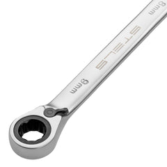 Chave Estrela com Catraca CrV 8-9mm Cromado Stels 1453155 Ferramenta Inovadora