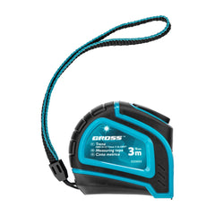 Trena Curta 3m 16mm Estojo Emborrachado Fita de Metal Automática Gross Autostop 3255055