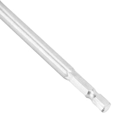 Broca Chata Para Madeira 55mm 150mm (6 Pol) Haste Sextavada Aço 45 MTX 704359 - Perfuração Precisa