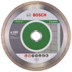 Disco Diamantado Liso Bosch Std Ceramic 180X22,23X1,6X7mm