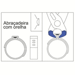 Tenaz Para Abraçadeiras 10'' PRO Tramontina