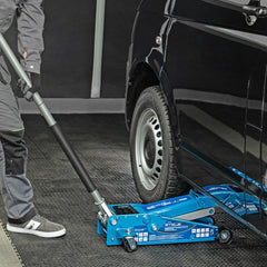 Macaco Hidráulico Jacaré 3T Elevação Rápida 130-465mm Profissional Stels 5113355