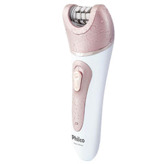 Depilador de Pelos PDP01R AQUA DELUXE Philco Sem Fio Resistente Água Bivolt