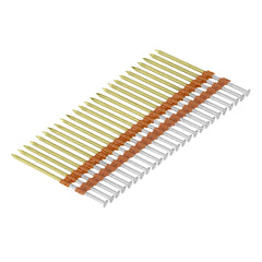 Pregos Galvanizados para Pregador Pneumático 90mm 3,05mm 2000 Unidades Denzel Resistente à Corrosão