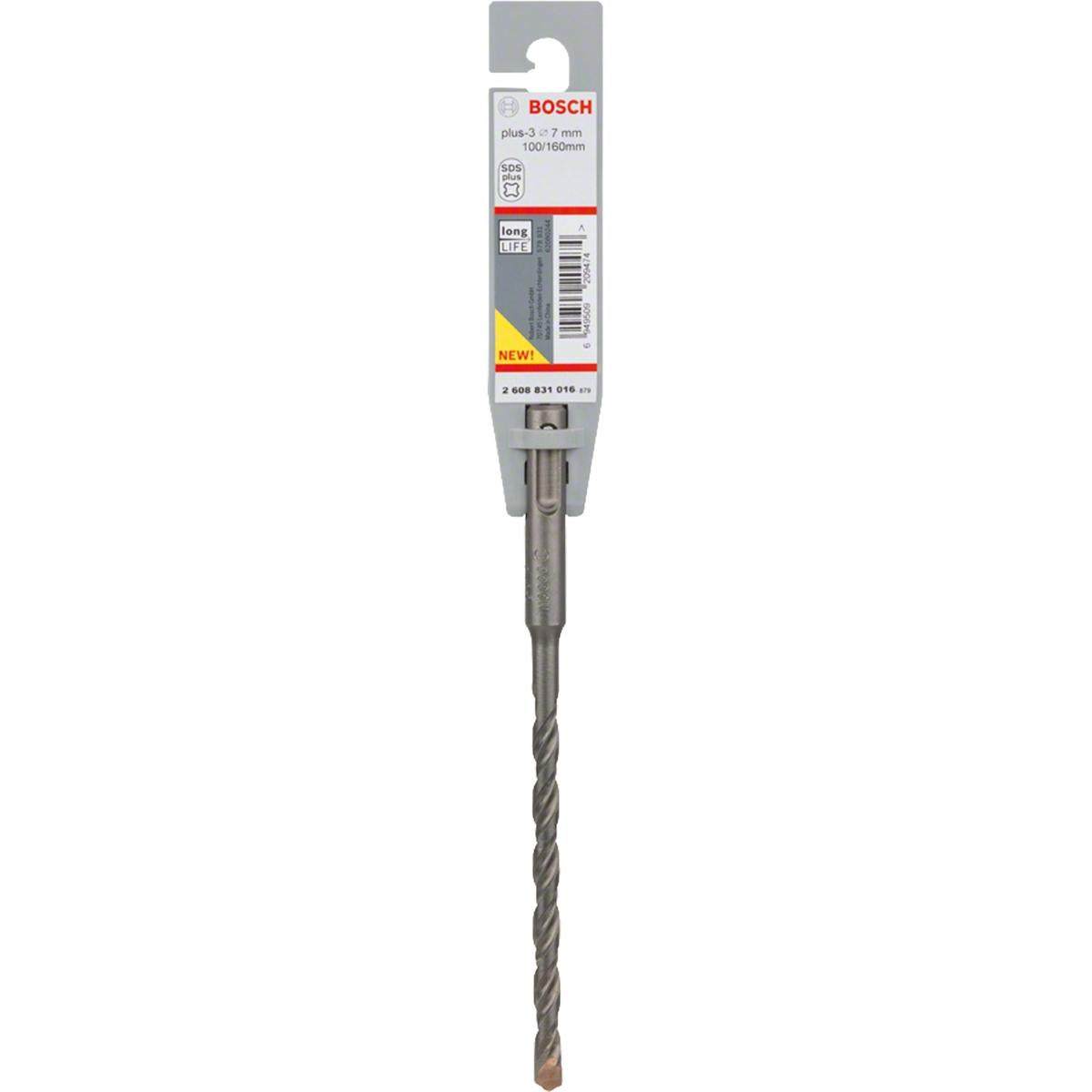 Broca Para Concreto Bosch Sds Plus-3 Ø7 X 100 X 160 mm
