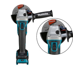 Esmerilhadeira Angular 125Mm Sem Fio 18V 8500RPM Com Protetor do Disco Punho Lateral DGA513Z Makita