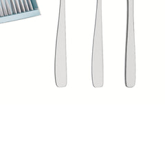Faqueiro Tramontina Cosmos 24 Peças Aço Inox Facas Churrasco Acabamento Brilho E Fosco Resistente