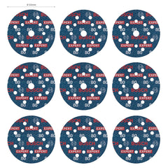 Jogo De Disco De Lixa Bosch Expert O780 125mm C/ 9 Un