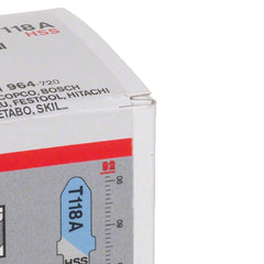 Lâmina Serra Tico Tico Bosch T118A Basic For Metal 100 Peças
