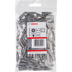 Pontas Bosch Extra Hard Phillips Ph2 25mm Com 100 Peças