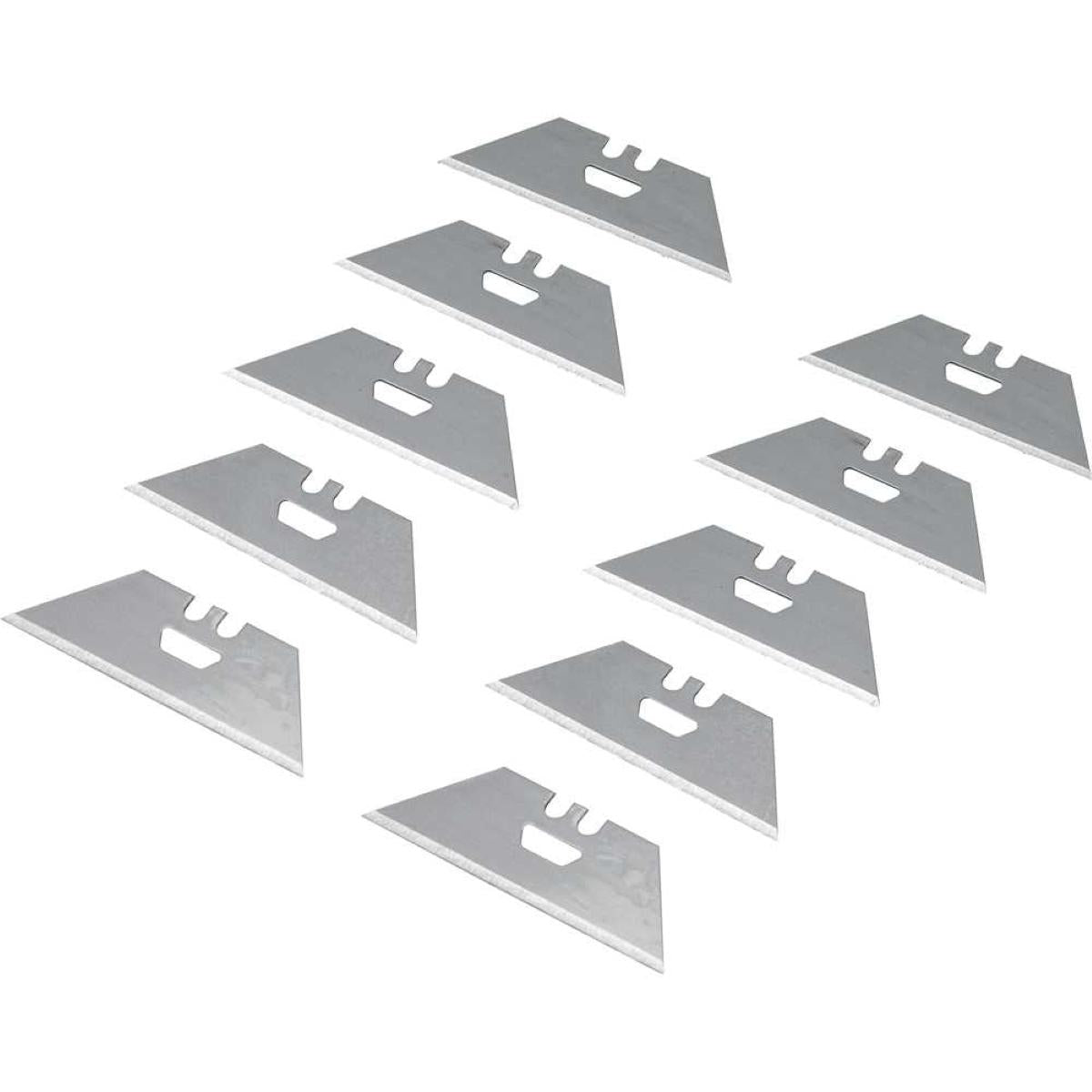 Lamina Trapezoidal Estilete Raspador 19x58mm 0,6mm 10Pcs Vonder 3599018210 Aço Resistente