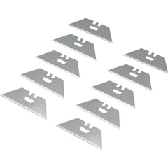 Lamina Trapezoidal Estilete Raspador 19x58mm 0,6mm 10Pcs Vonder 3599018210 Aço Resistente