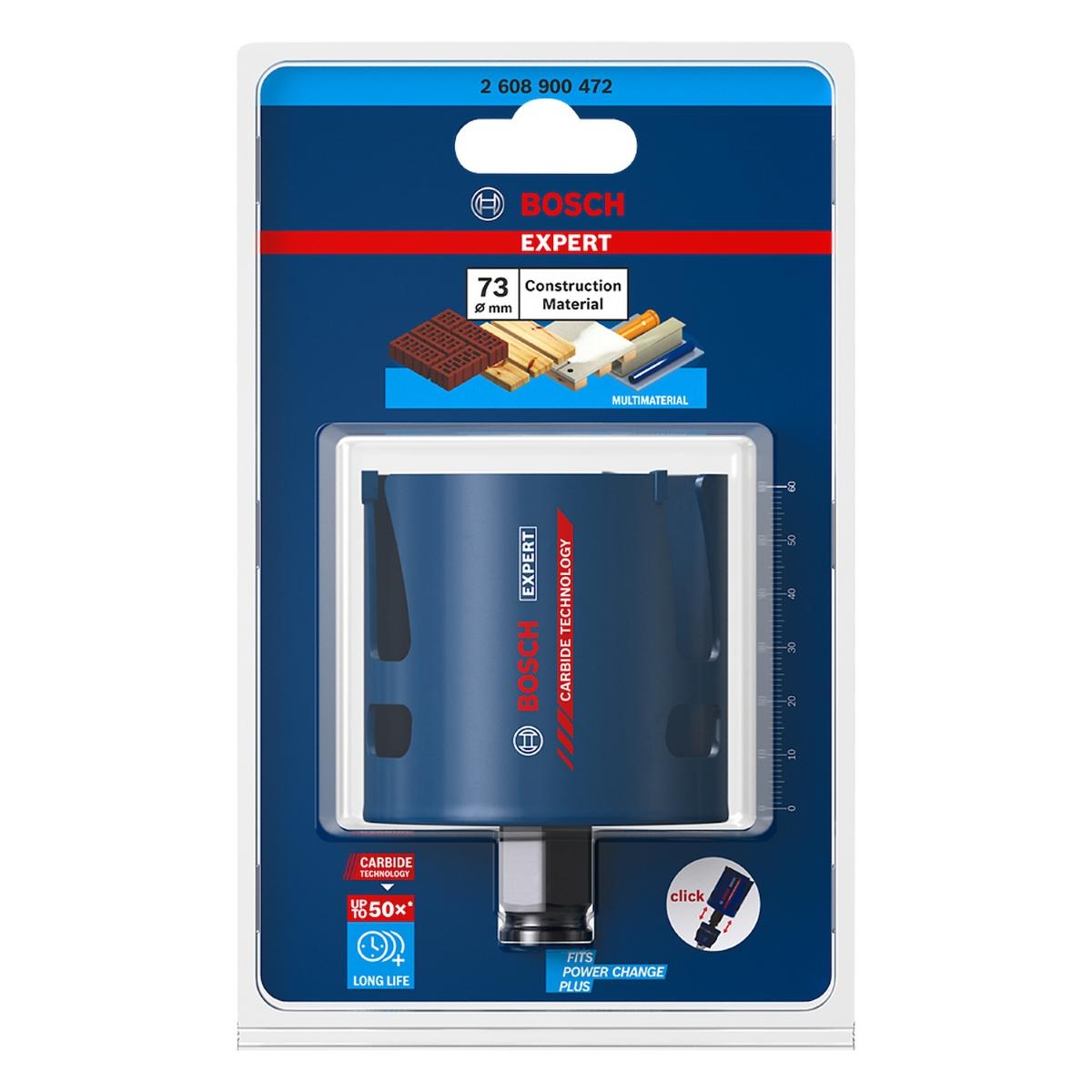 Serra Copo Bosch Expert Construction Material 73 mm 2 7/8''