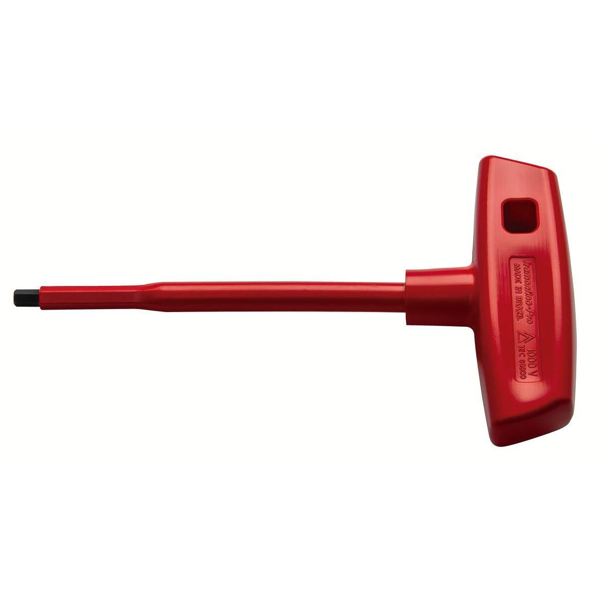 Chave Hexagonal Isolada 8mm 1000V Tramontina PRO Cabo T IEC 60900 NR 10