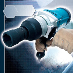 Chave de Impacto 25.4Mm Industrial 1200W Torque 1000N.m Com Punho e Maleta TW1000 220V Makita