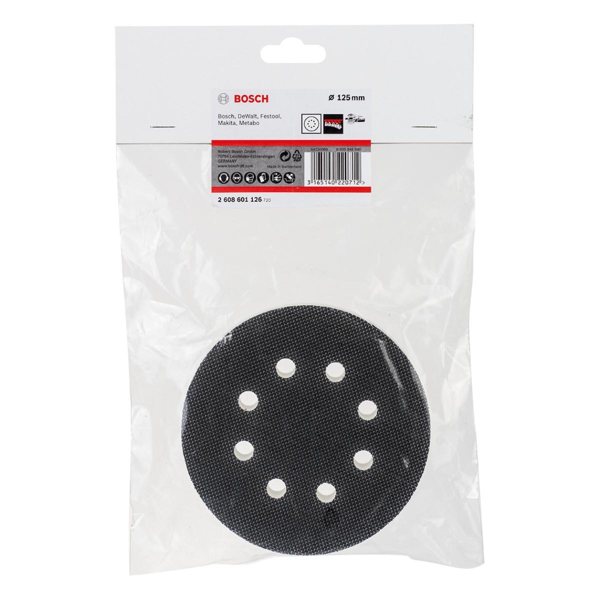 Adaptador P/Boné De Pele Lixadeira Excêntrica Bosch 125mm 1U