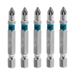 Bits Pz1x50mm Aço S2 Gross – 5 Peças Para Parafusadeira Alta Resistência