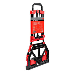 Carrinho de Carga Dobrável Multiuso 80kg Plataforma 388x270mm 2 Rodas Dobrável MTX - Guimepa