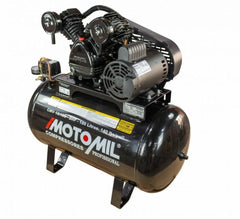 Compressor 140lbs 2HP Monofásico 110/220V 100L CMV-10/100 Motomil