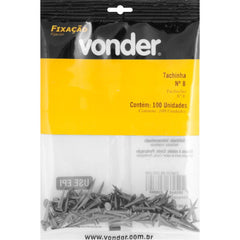 Tachinha Nº 8 com 100 peças Vonder
