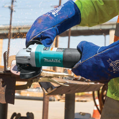 Esmerilhadeira Angular 115Mm Industrial 1100W Chave de Pino Punho Lateral 9564P 110V Makita