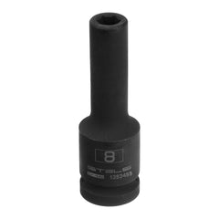 Soquete De Impacto Longo 1/2'' Sextavado 8mm Cromo Molibdênio Stels 1pc