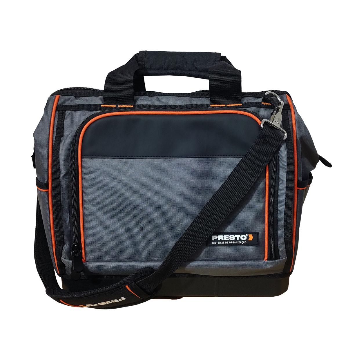 Bolsa de Ferramentas 16" para Eletrecista 47 Bolsos Presto