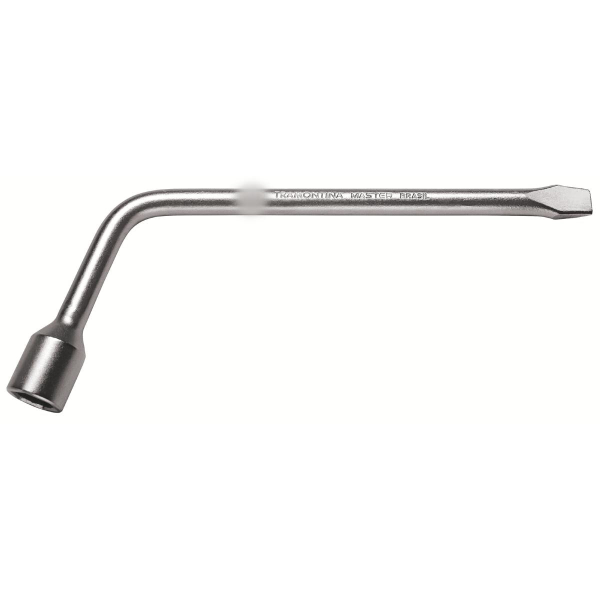 Chave De Roda Tipo L 24 mm Aço Especial Cromado Forjado Durável Qualidade Premiado Tramontina MASTER