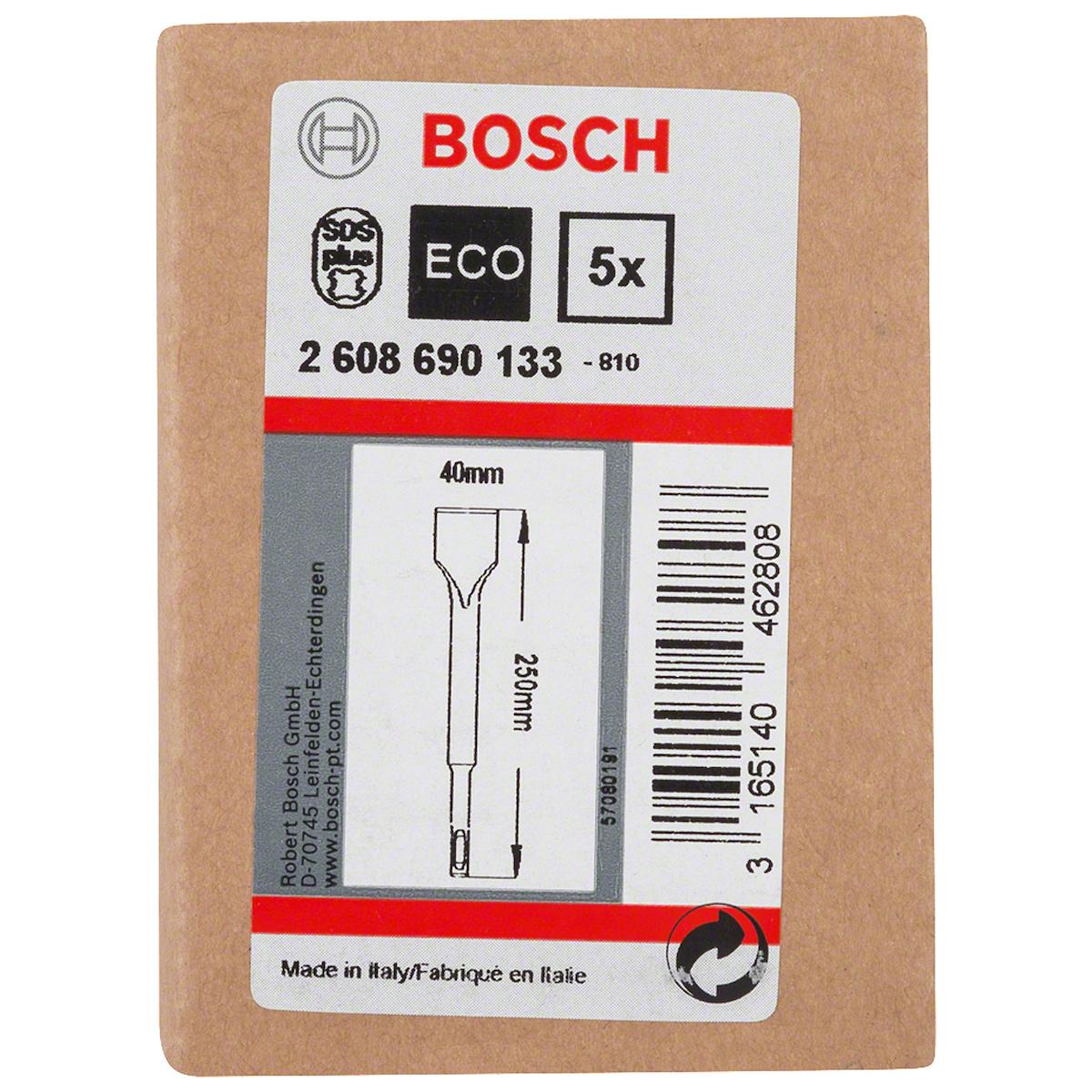 Talhadeira Pá Bosch Pro Sds Plus 4C 40 X 250 mm 5Un