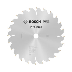 Disco De Serra Circular Bosch Pro Wood 184mm 24 Dentes
