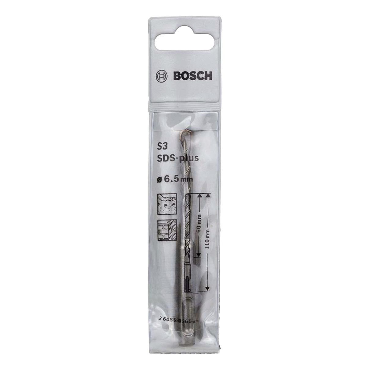 Broca Bosch Sds Plus-1 Para Concreto Ø6,5X50X110mm