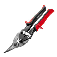 Tesoura Para Chapa Corte Direito 250mm (10'') Aço 45 Cabo Dupla Injeção Trava Segurança MTX 783329