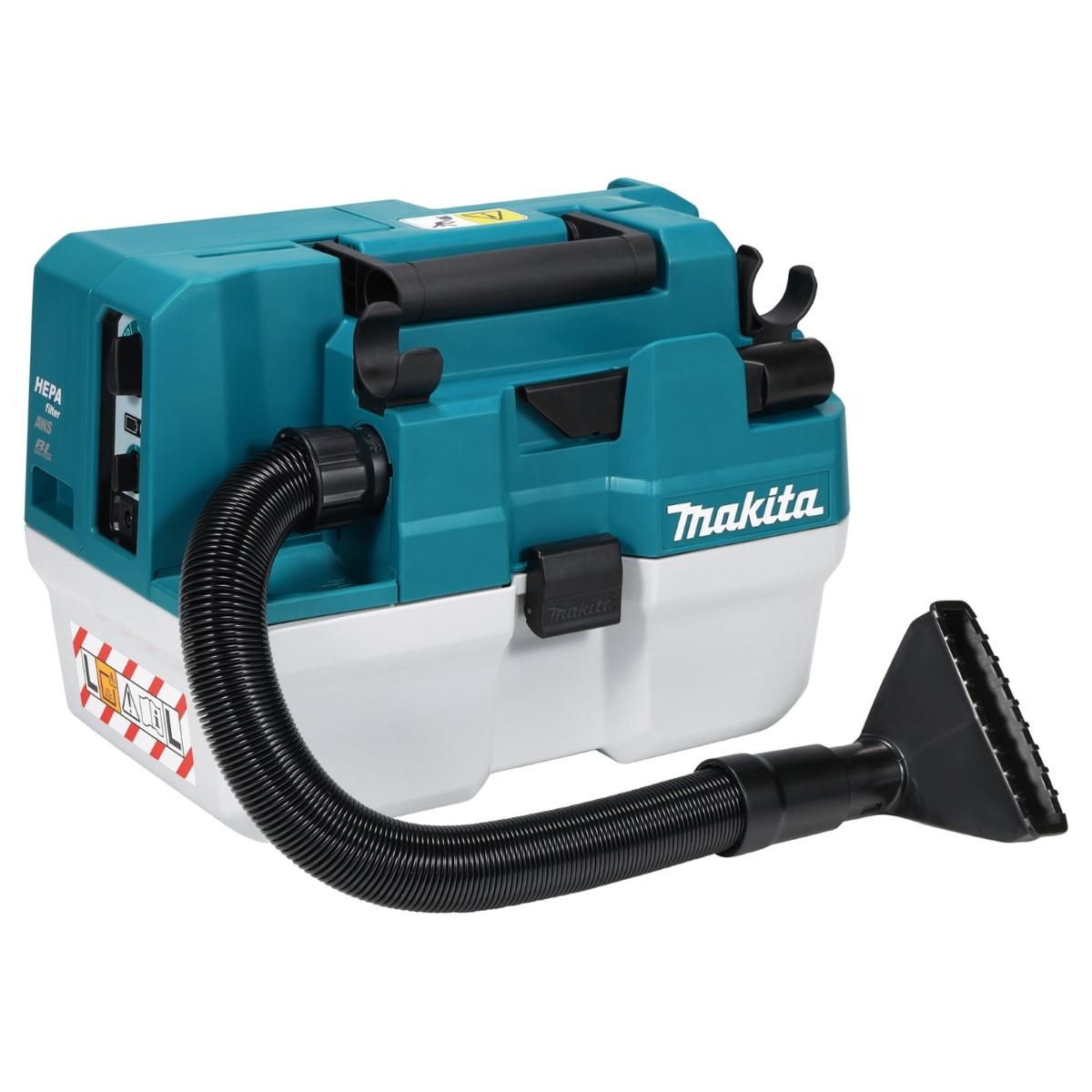 Aspirador de Pó e Água Makita 40V VC013GLZ XGT Sem Bateria e Carregador