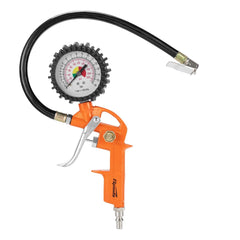 Calibrador de Pneus Pneumático 8 Bar 1/4 Rosca Sparta 5733155 Com Manômetro